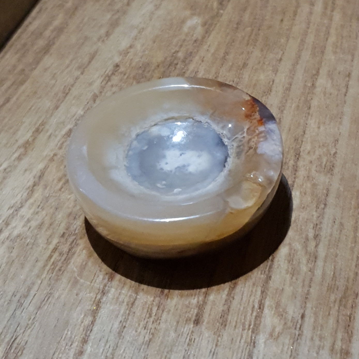 Flower Agate Small Bowl.