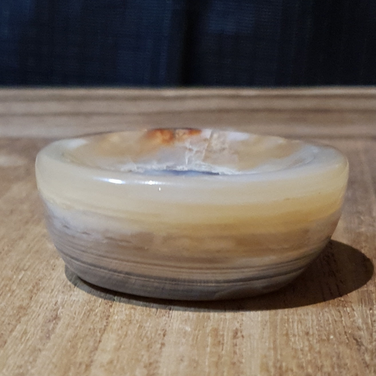 Flower Agate Small Bowl.