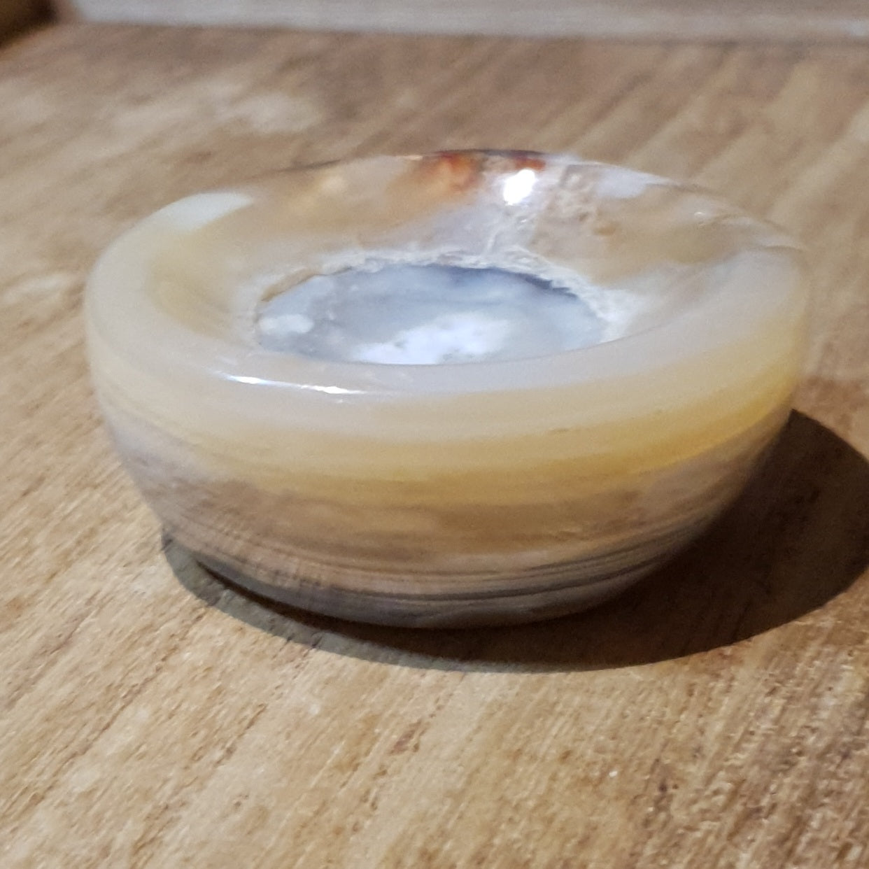 Flower Agate Small Bowl.