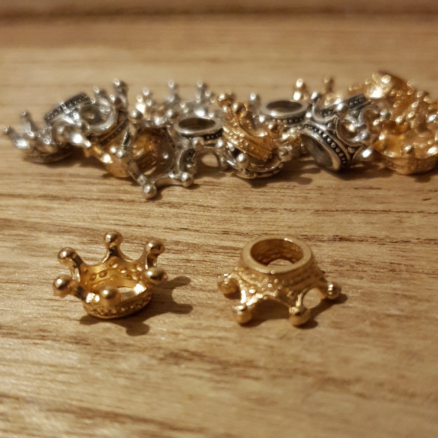 Miniature Crown Sphere Stands.