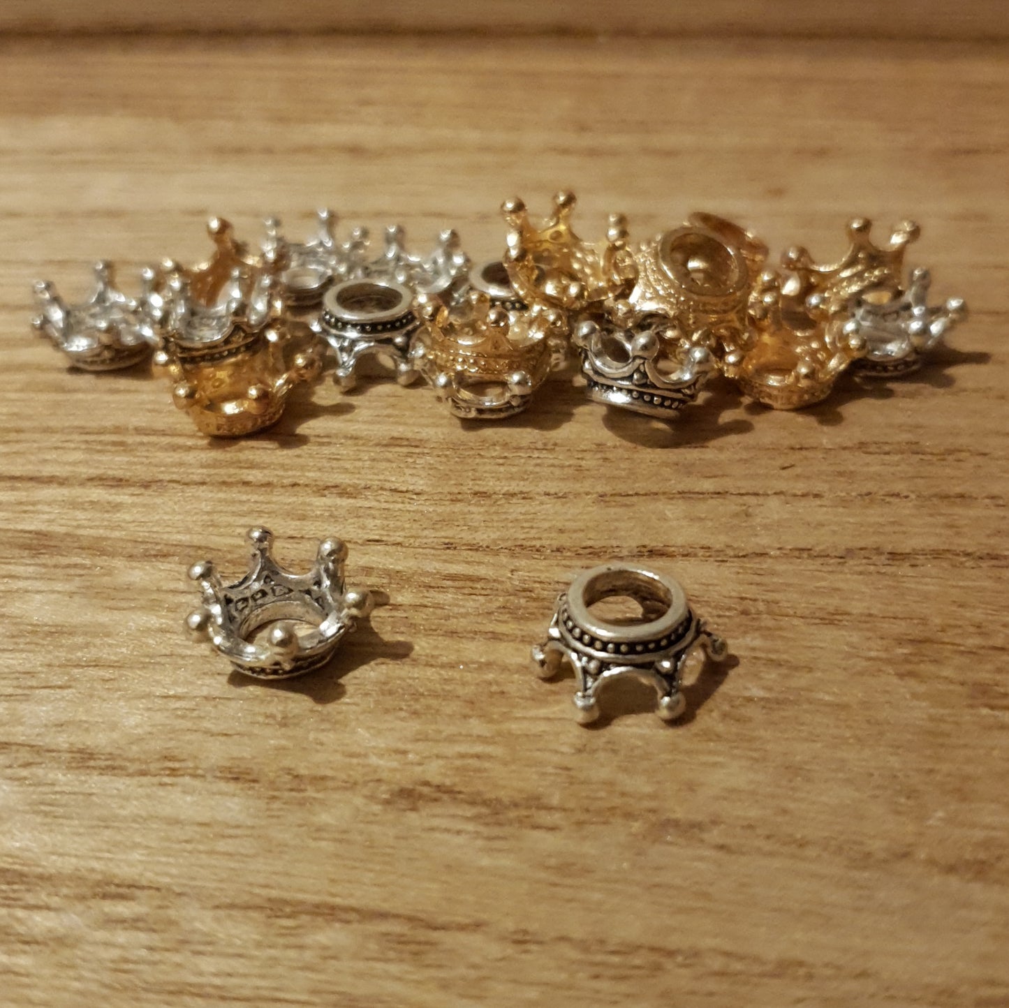 Miniature Crown Sphere Stands.