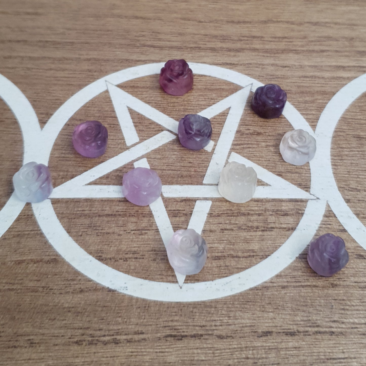 Miniature Fluorite Rose. *Randomly Selected*