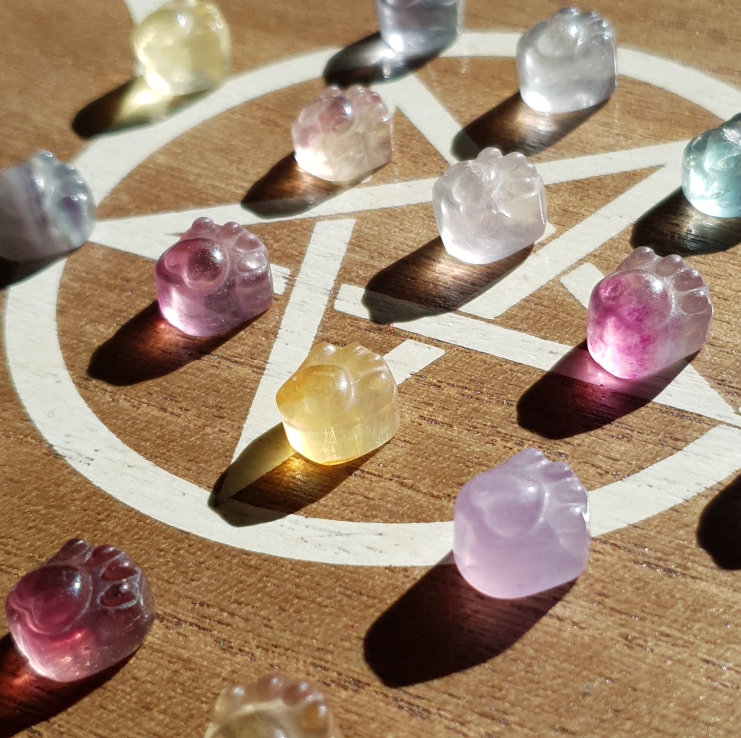 Miniature Fluorite Paw. *Randomly Selected*