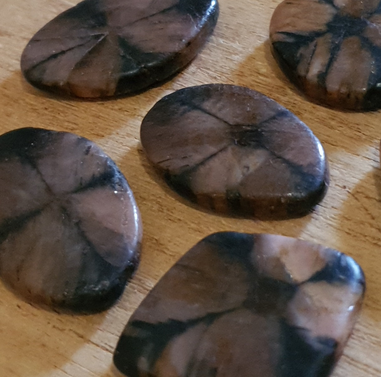 Chiastolite. Cross Stones. *Randomly Selected*