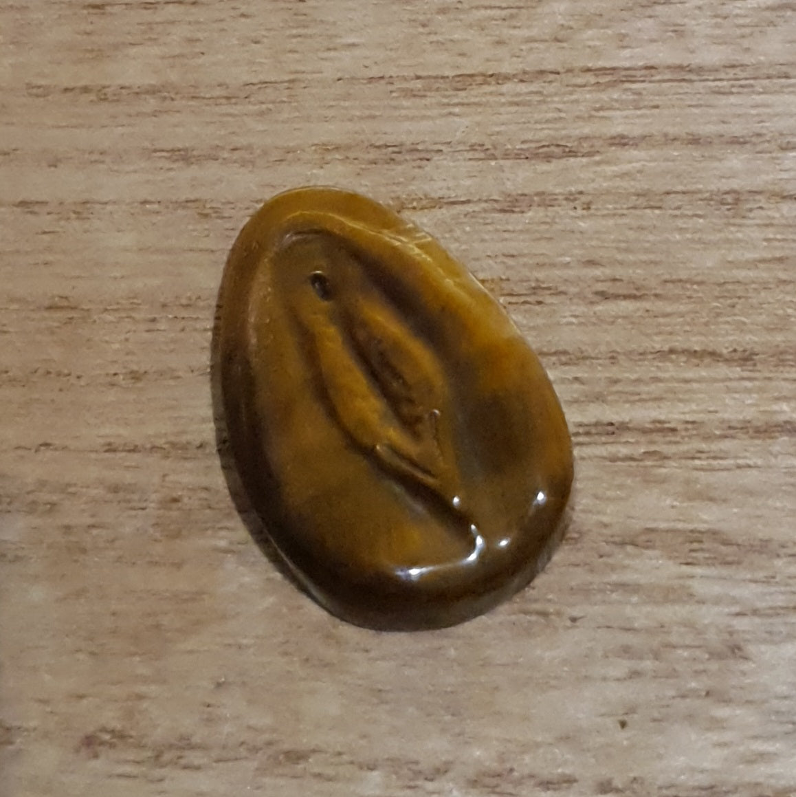 Tigers Eye Lady Part. Crystal Vagina Carving.