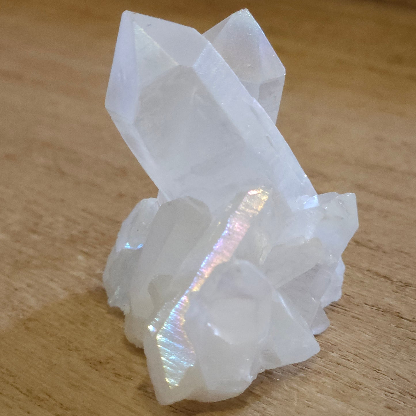 Aura Quartz Cluster. Angel Aura Quartz.