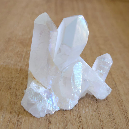 Aura Quartz Cluster. Angel Aura Quartz.