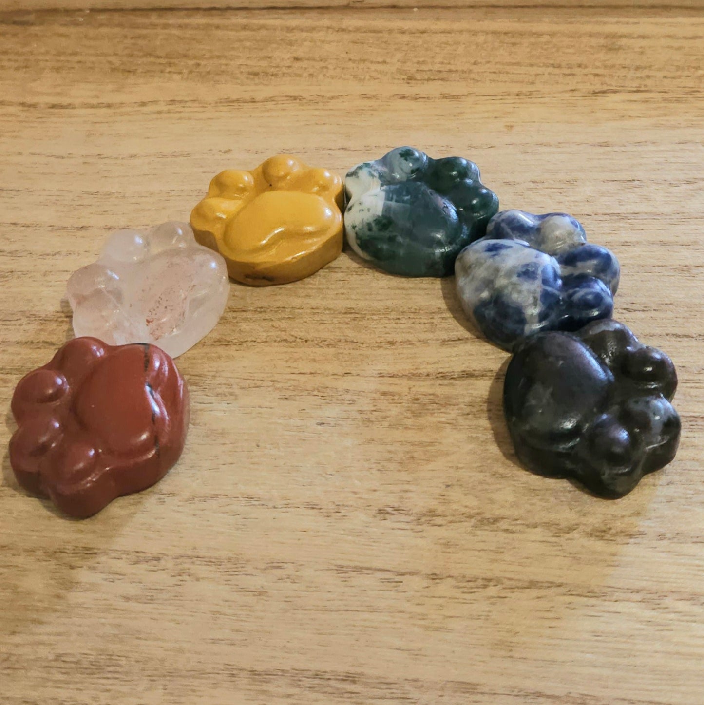 Puffy Paw Carving. *Available in various materials*.