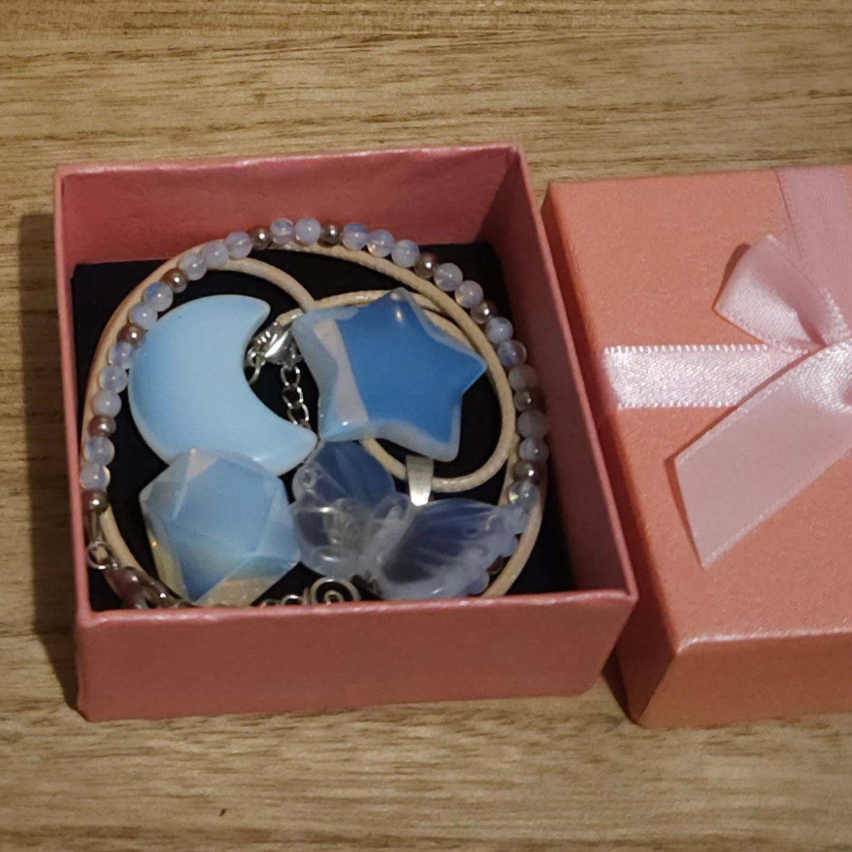 Opalite Gift Pack. Mix of Assorted Opalite Crystals.