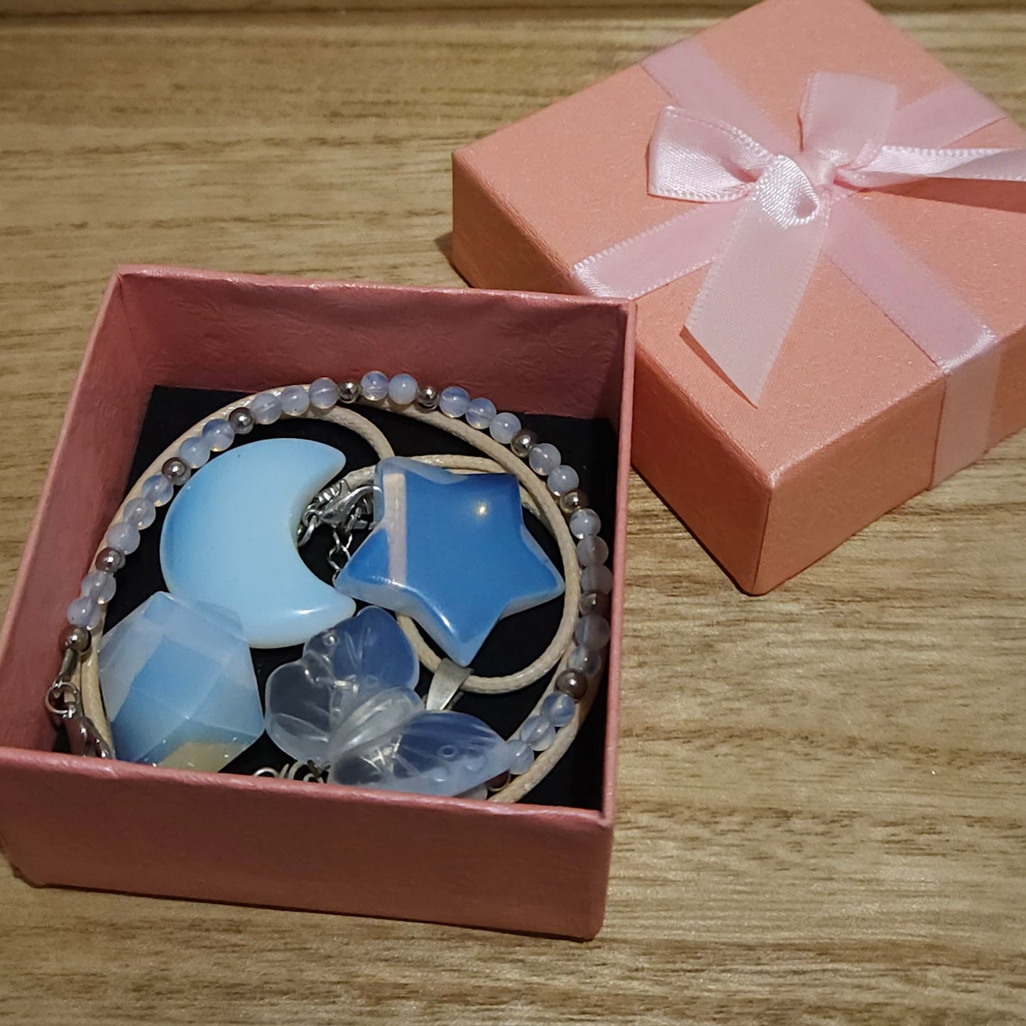 Opalite Gift Pack. Mix of Assorted Opalite Crystals.