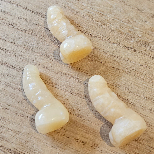 Honey Calcite Detailed Ding Ding.