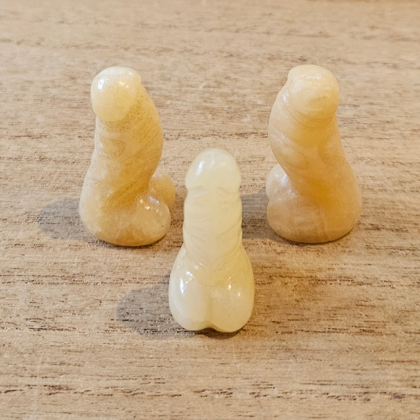 Honey Calcite Detailed Ding Ding.