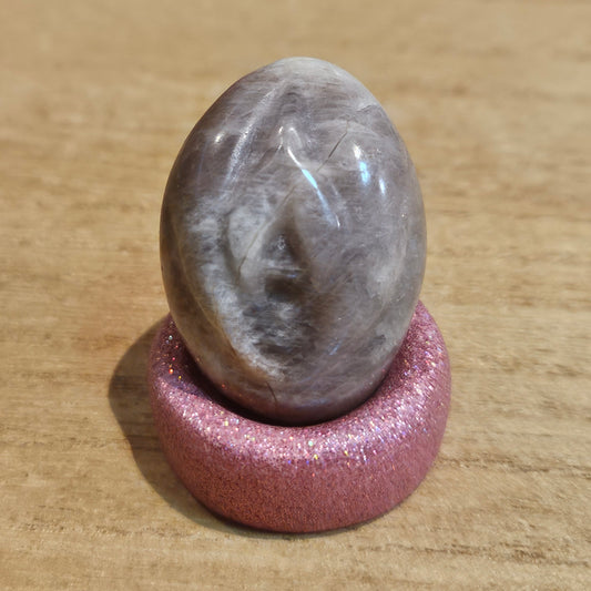 Black Moonstone & Sunstone Egg Vagina.
