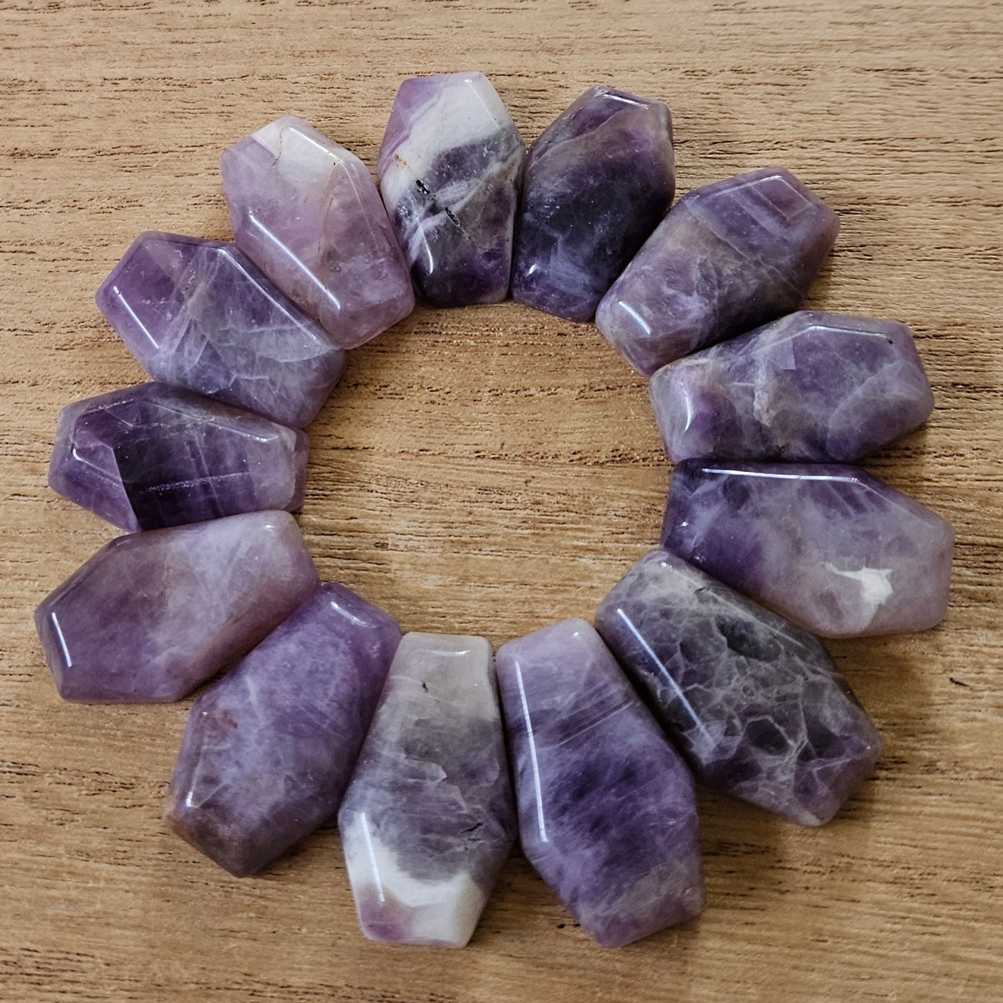 Dream Amethyst Mini Coffin.