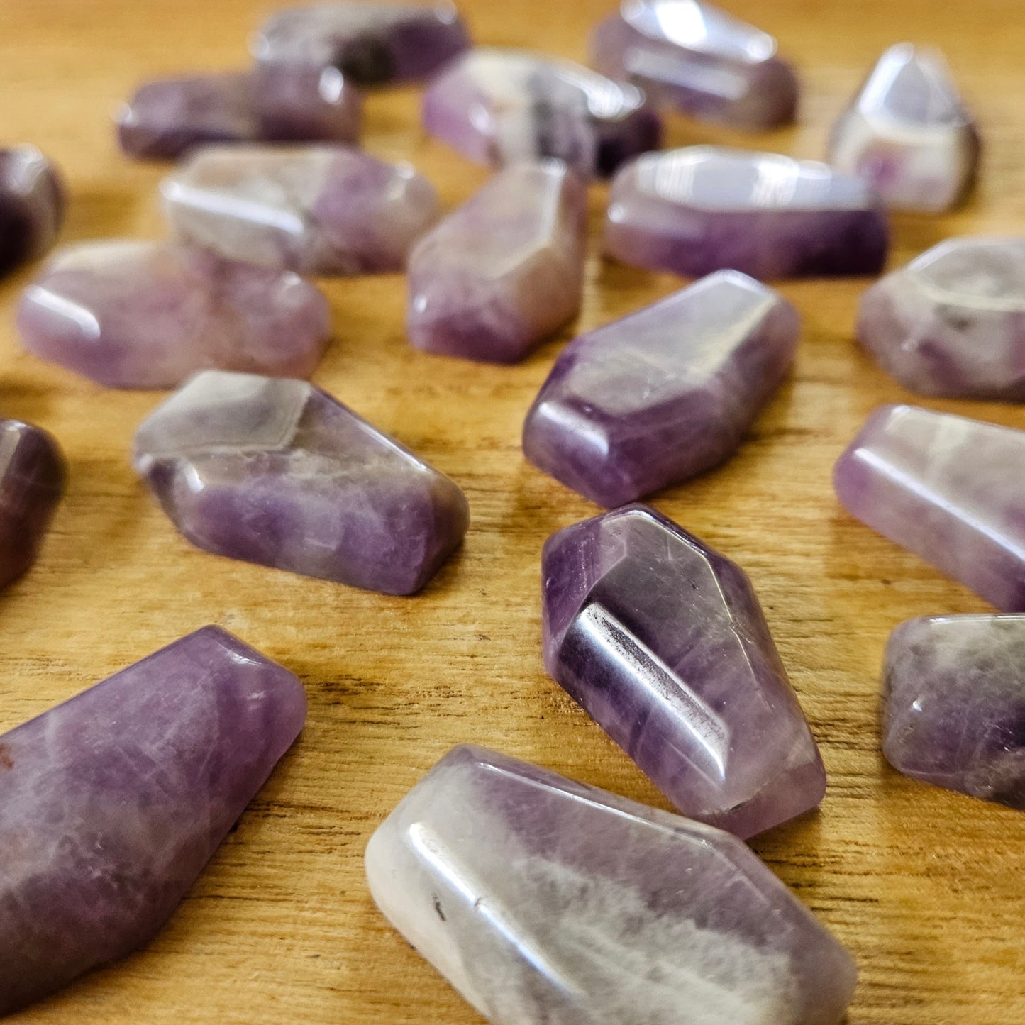 Dream Amethyst Mini Coffin.