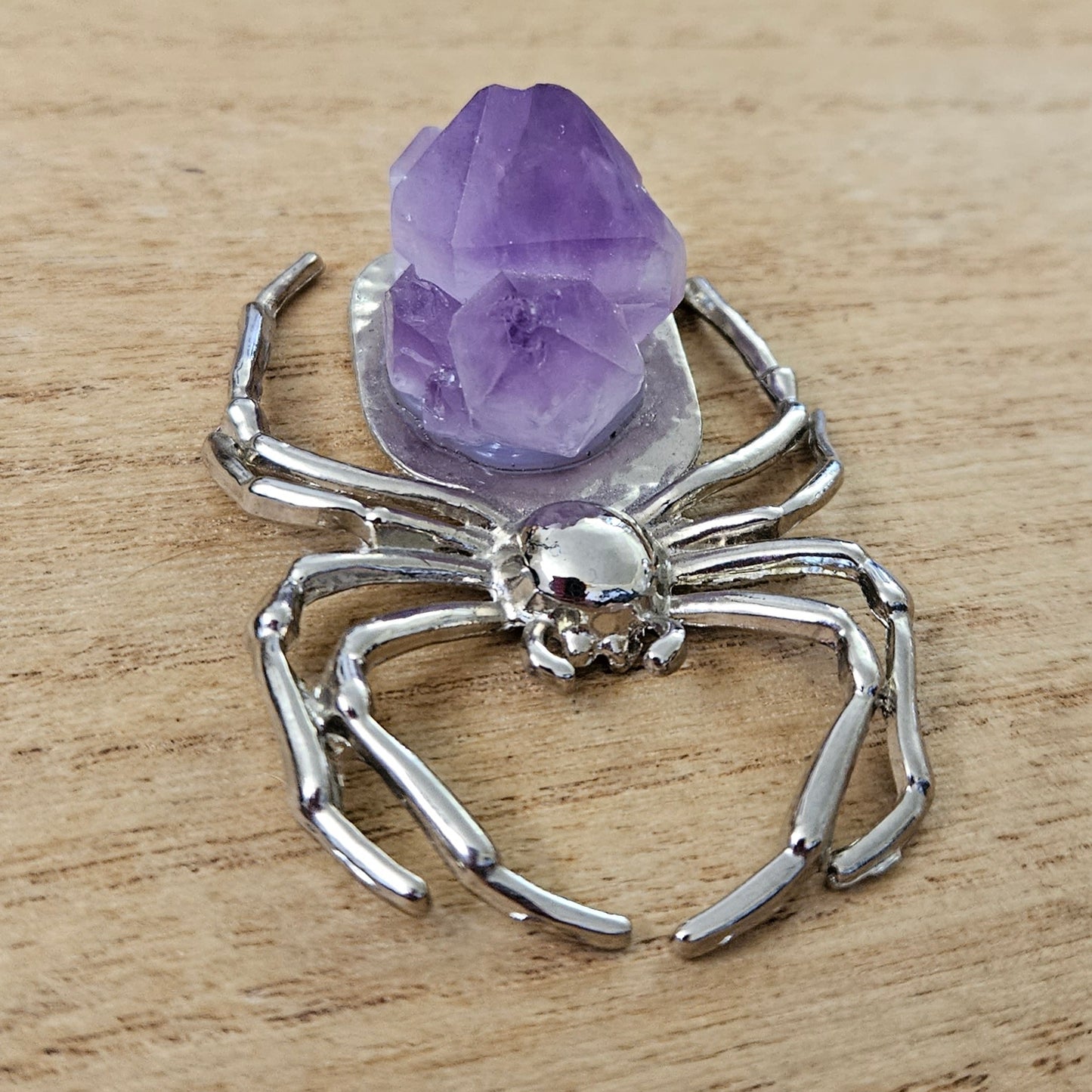Amethyst Raw Spider.