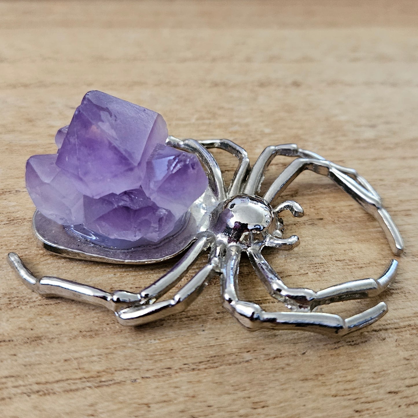 Amethyst Raw Spider.