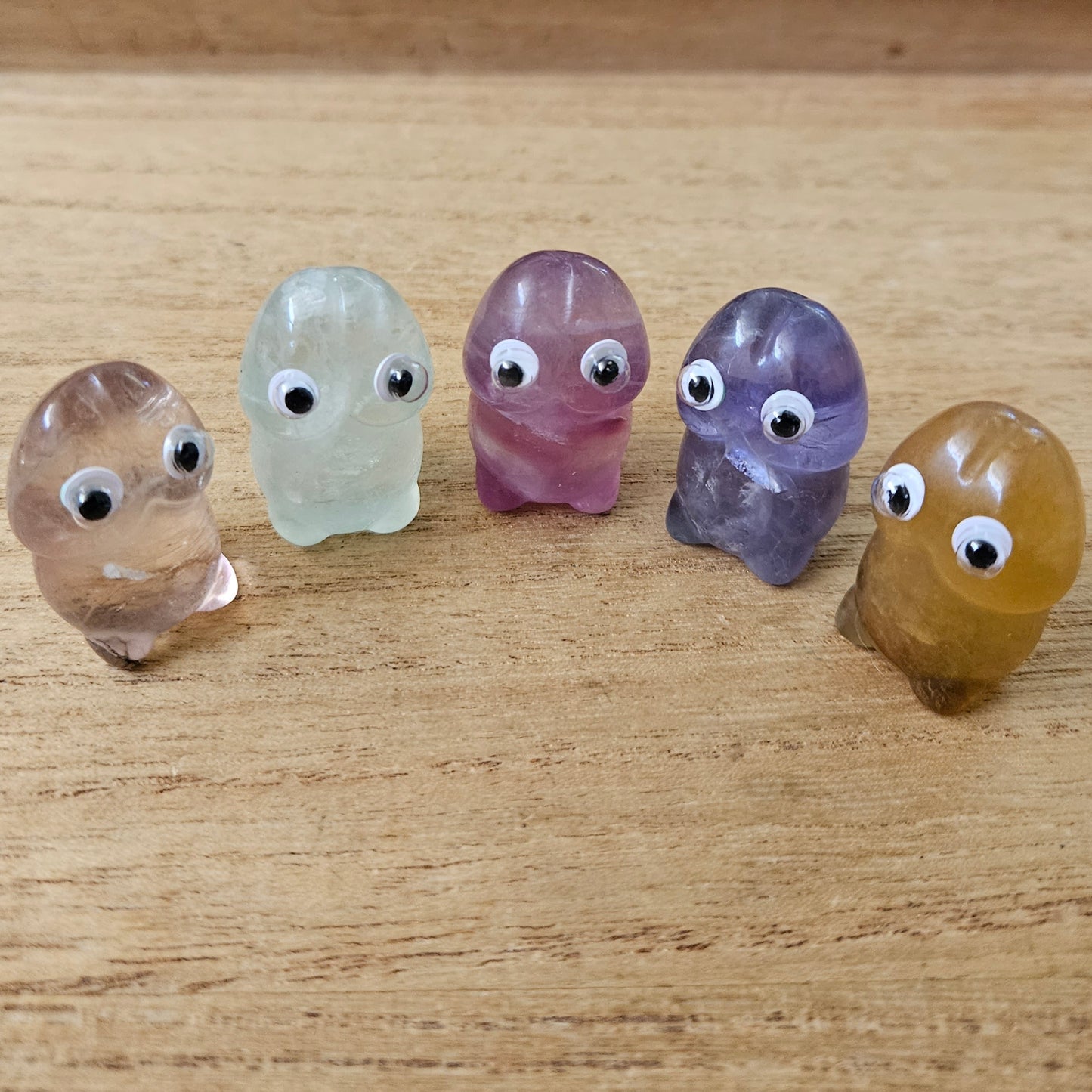 Fluorite Boggly Eye Ding Ding Carving.