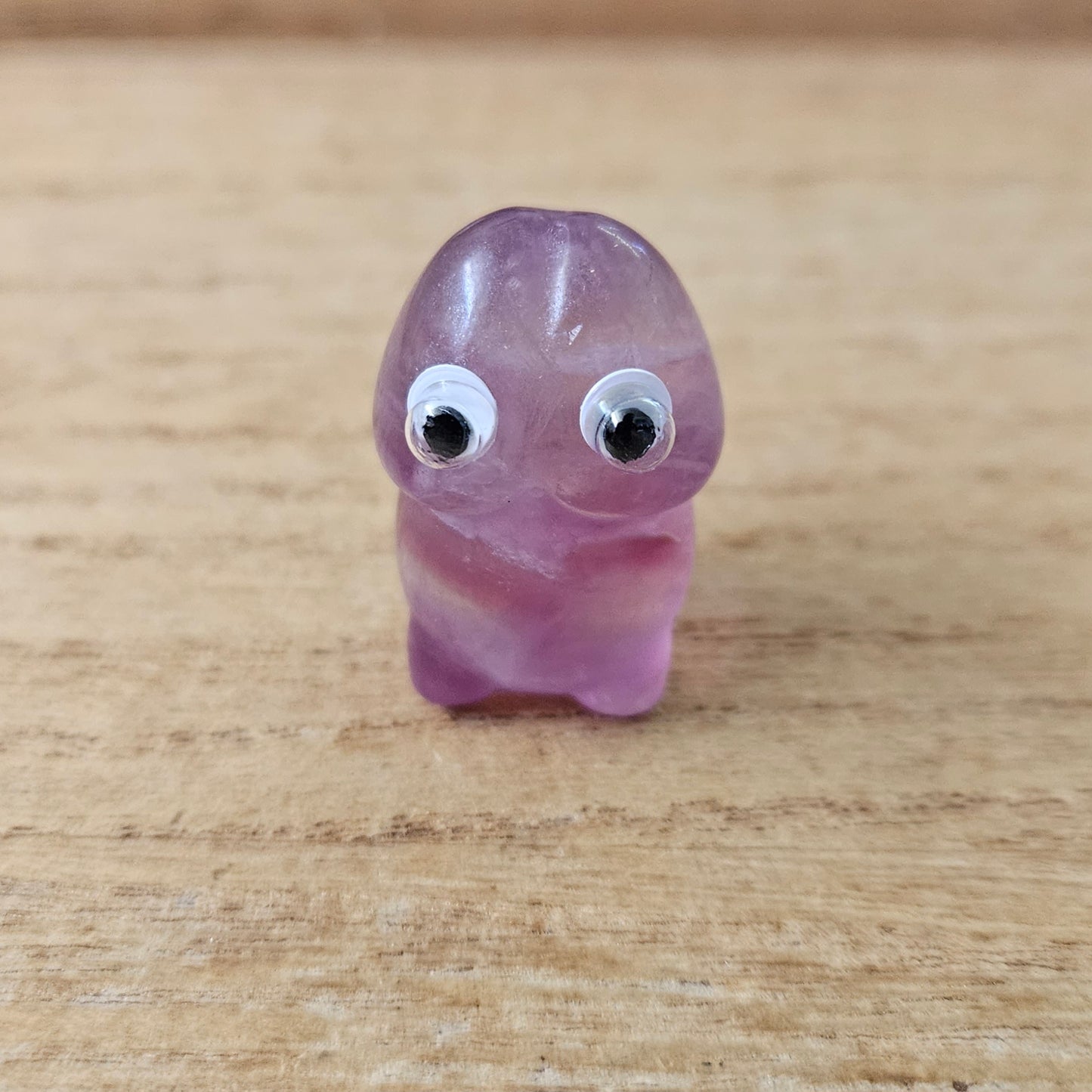 Fluorite Boggly Eye Ding Ding Carving.