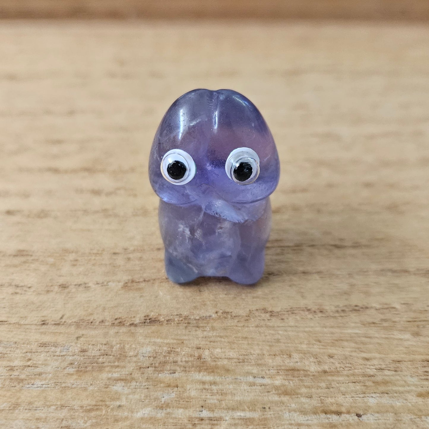 Fluorite Boggly Eye Ding Ding Carving.