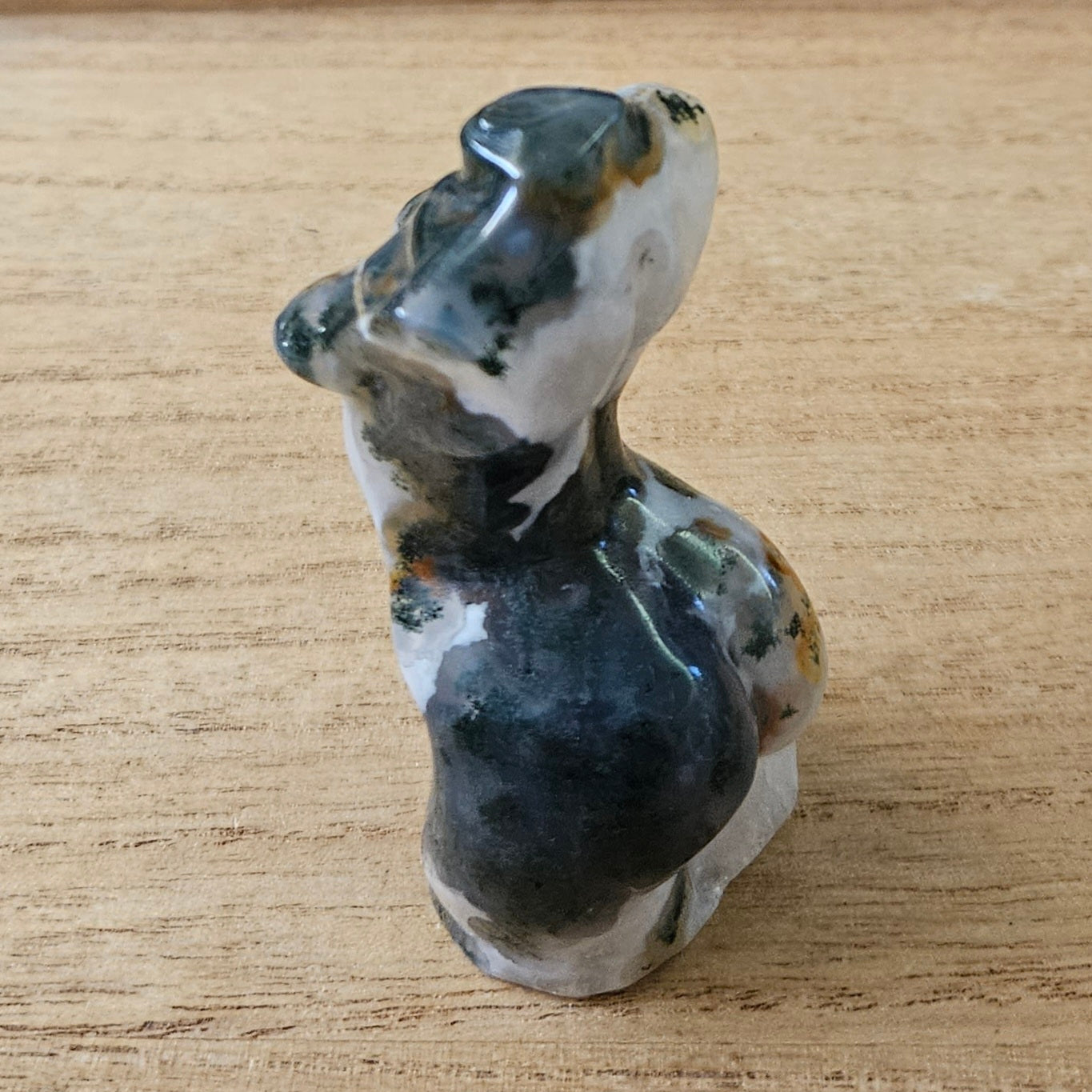 Moss Agate Slender Lady Body.