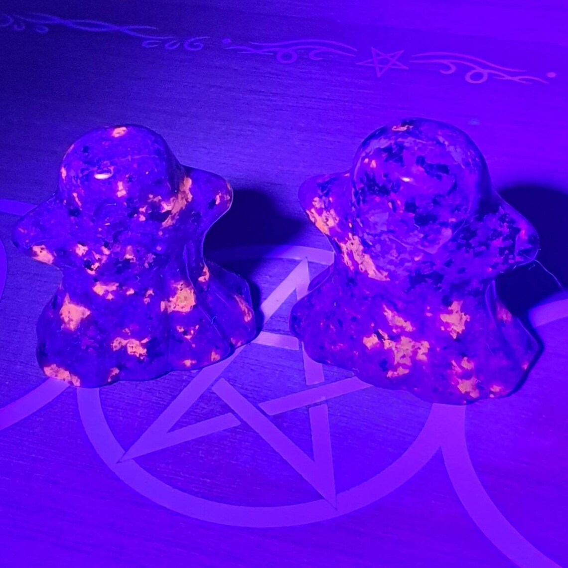 Spooky Ghost Yooperlite Carving