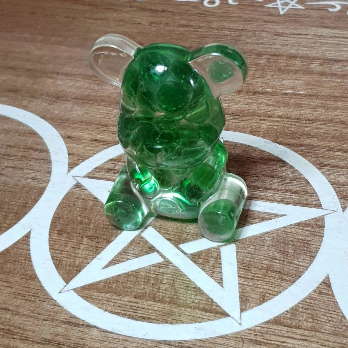 Crystal Chip Resin Bear Fridge Magnets.