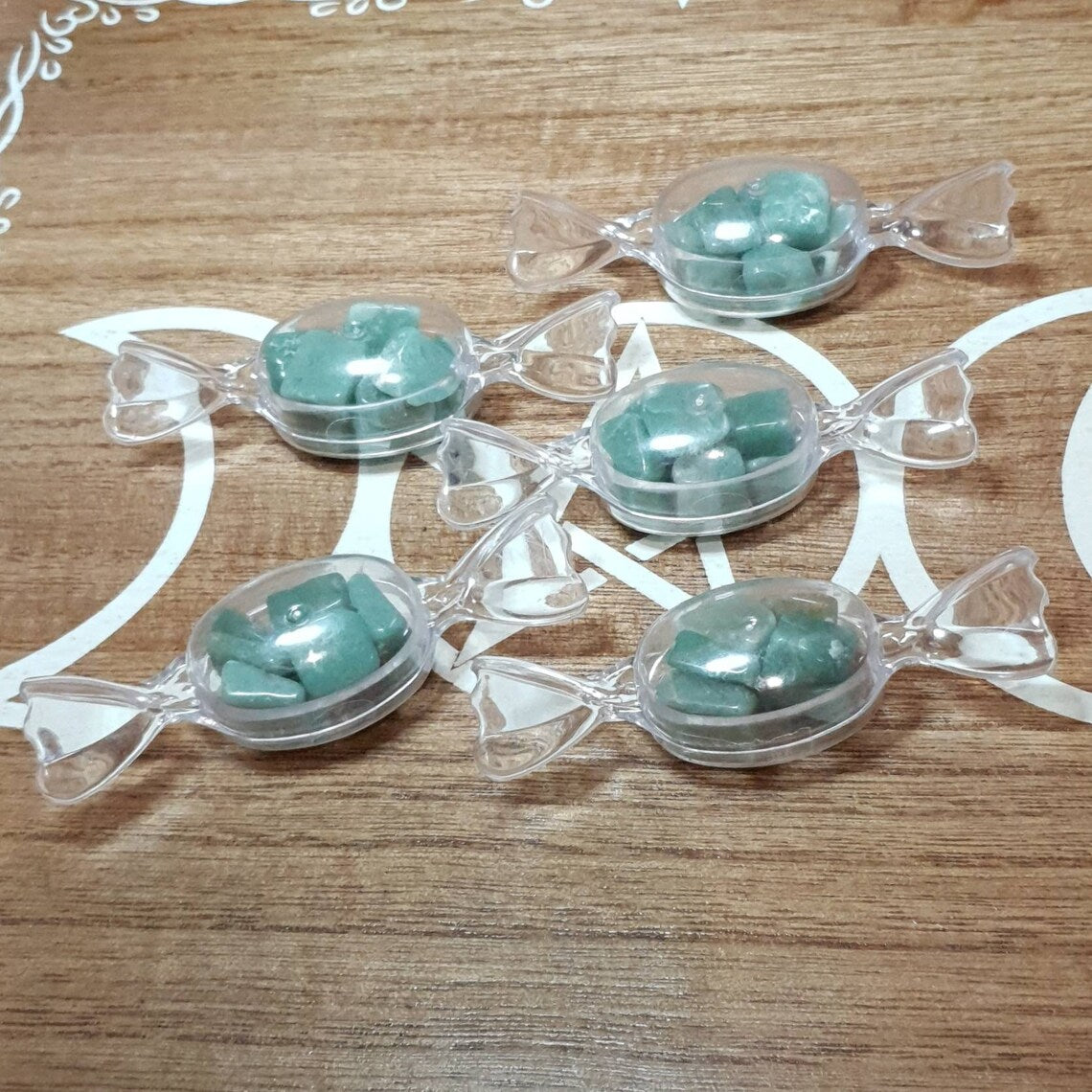 Sweet Treat Crystal Chip Lollies. Crystal Chip Candy's.