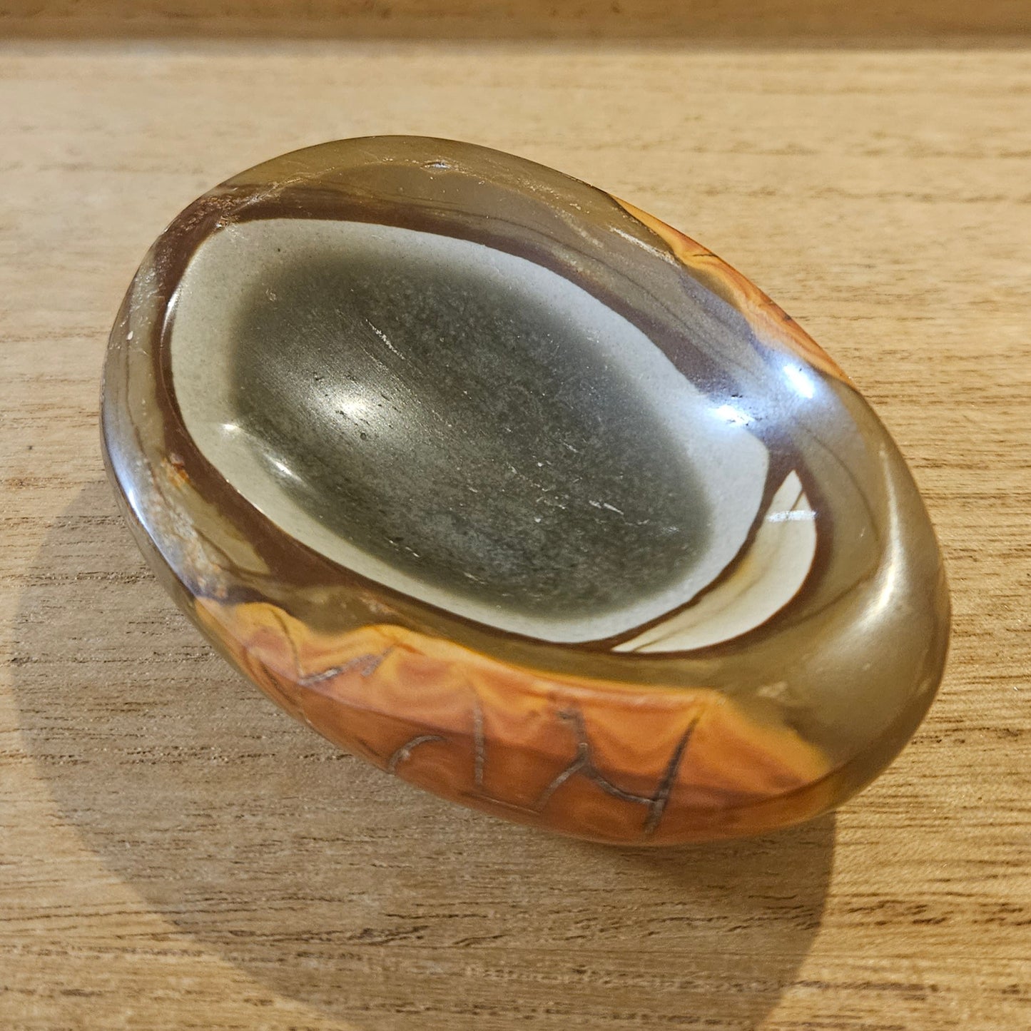 Polychrome Jasper Bowl.