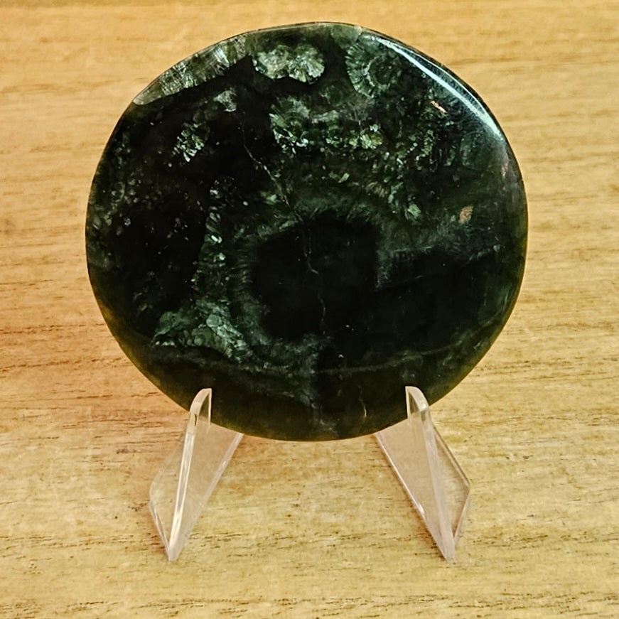 Seraphinite Disk Carving.