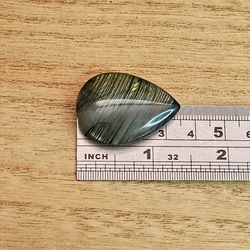 Labradorite Tear-drop Cabochon.