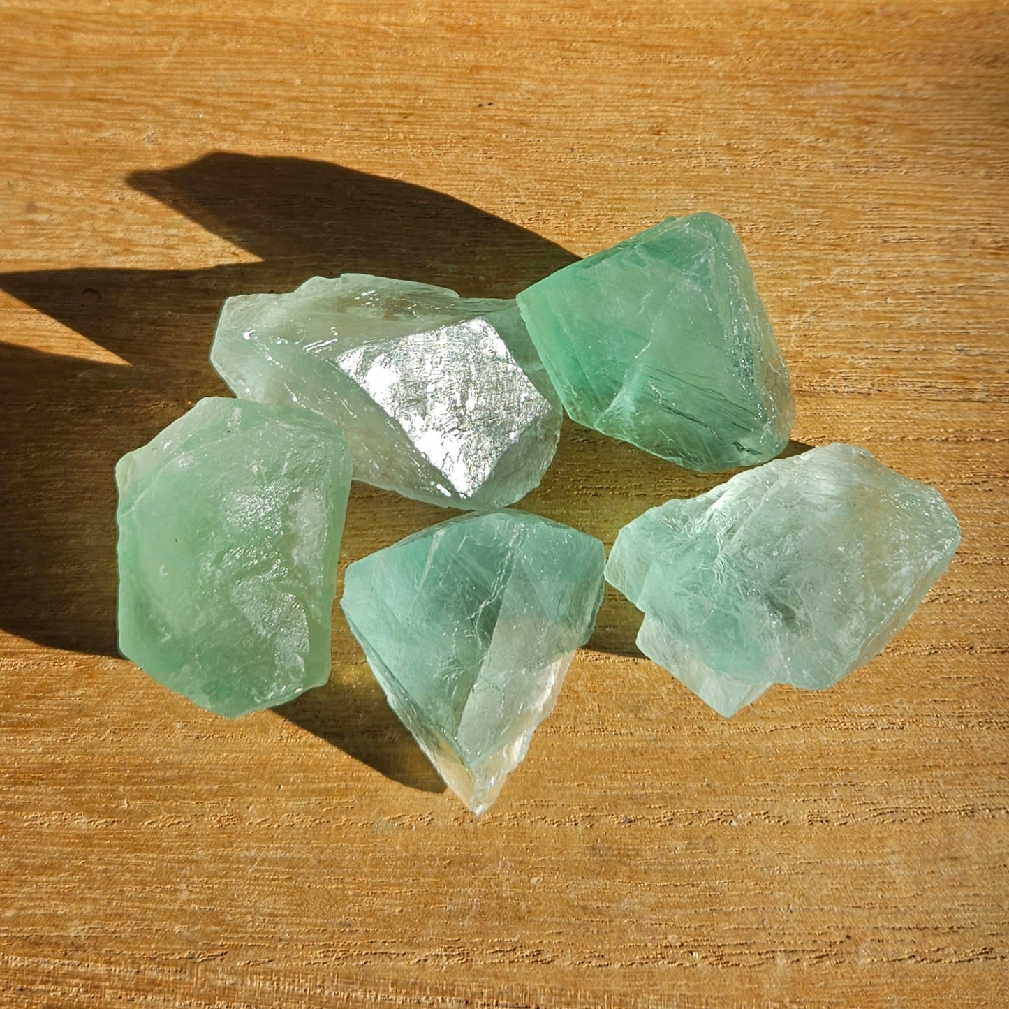 Green Fluorite Raw.