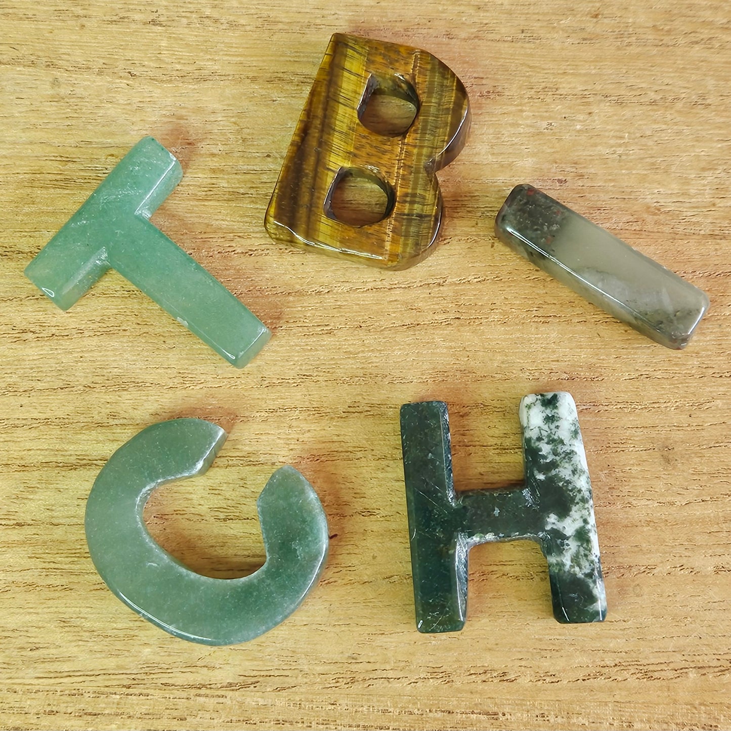 Bitch Set of Crystal Letters.