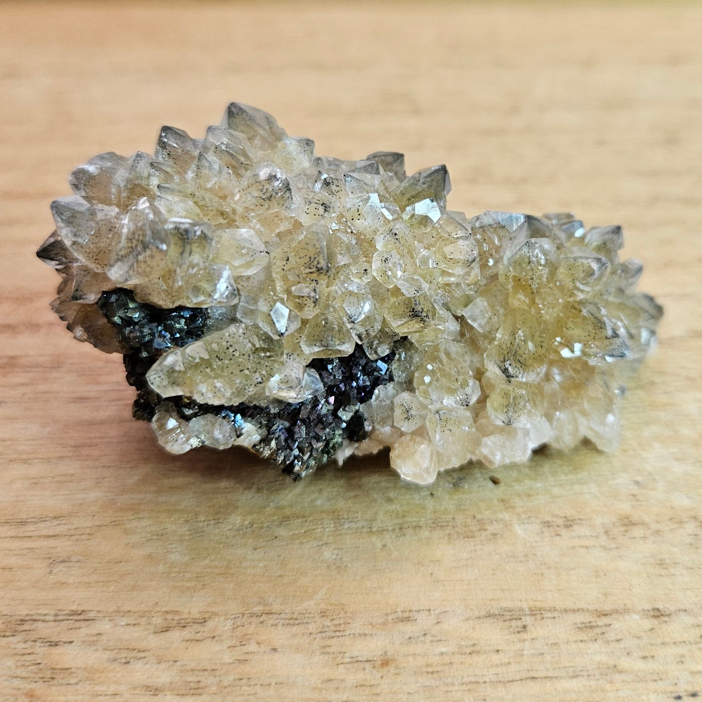 Quartz and Pyrite Cluster.