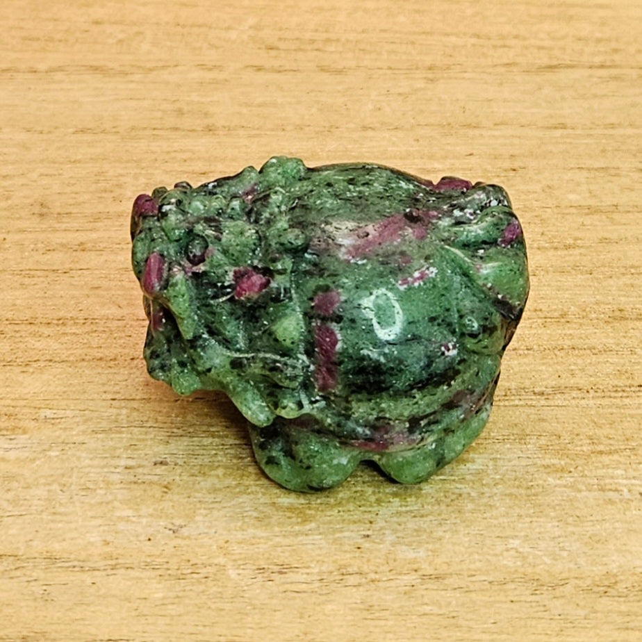 Ruby Zoizite LongGui Carving.
