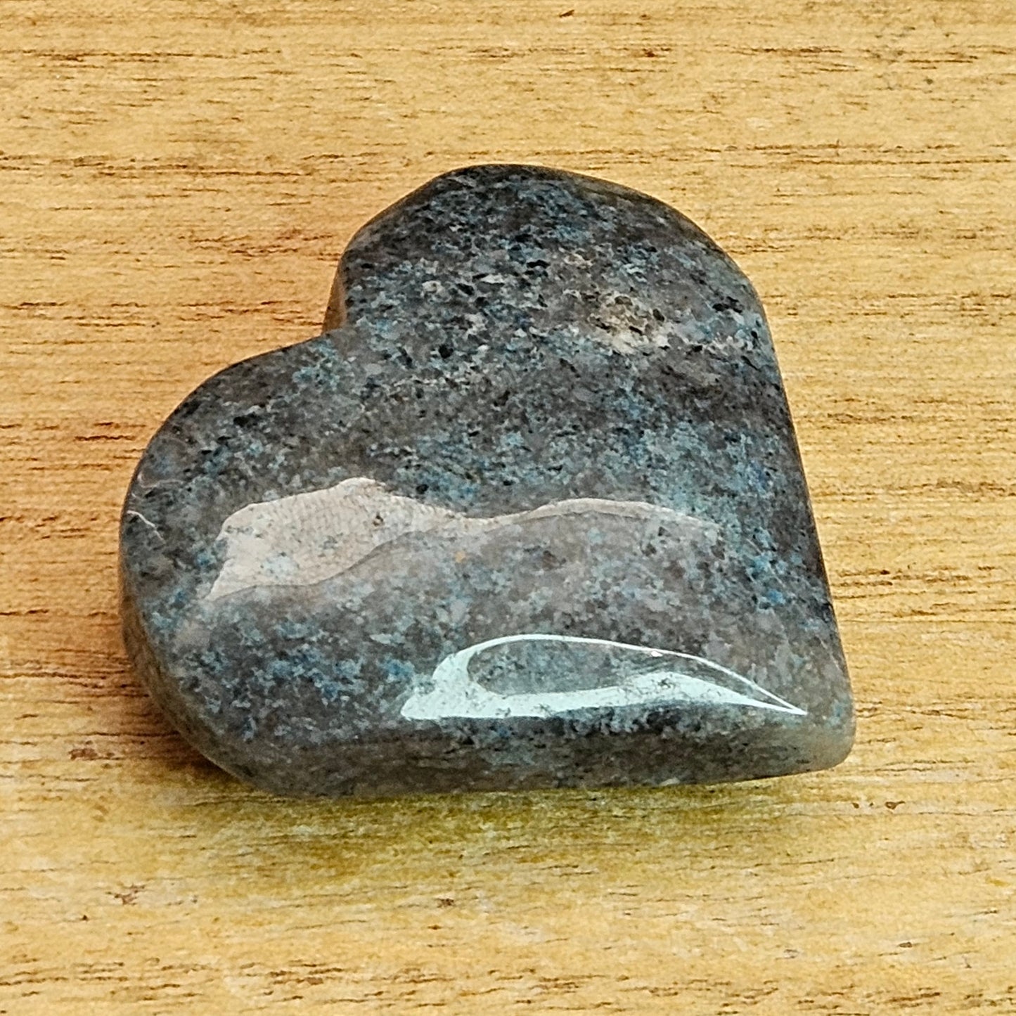 Trolleite Heart Carving.