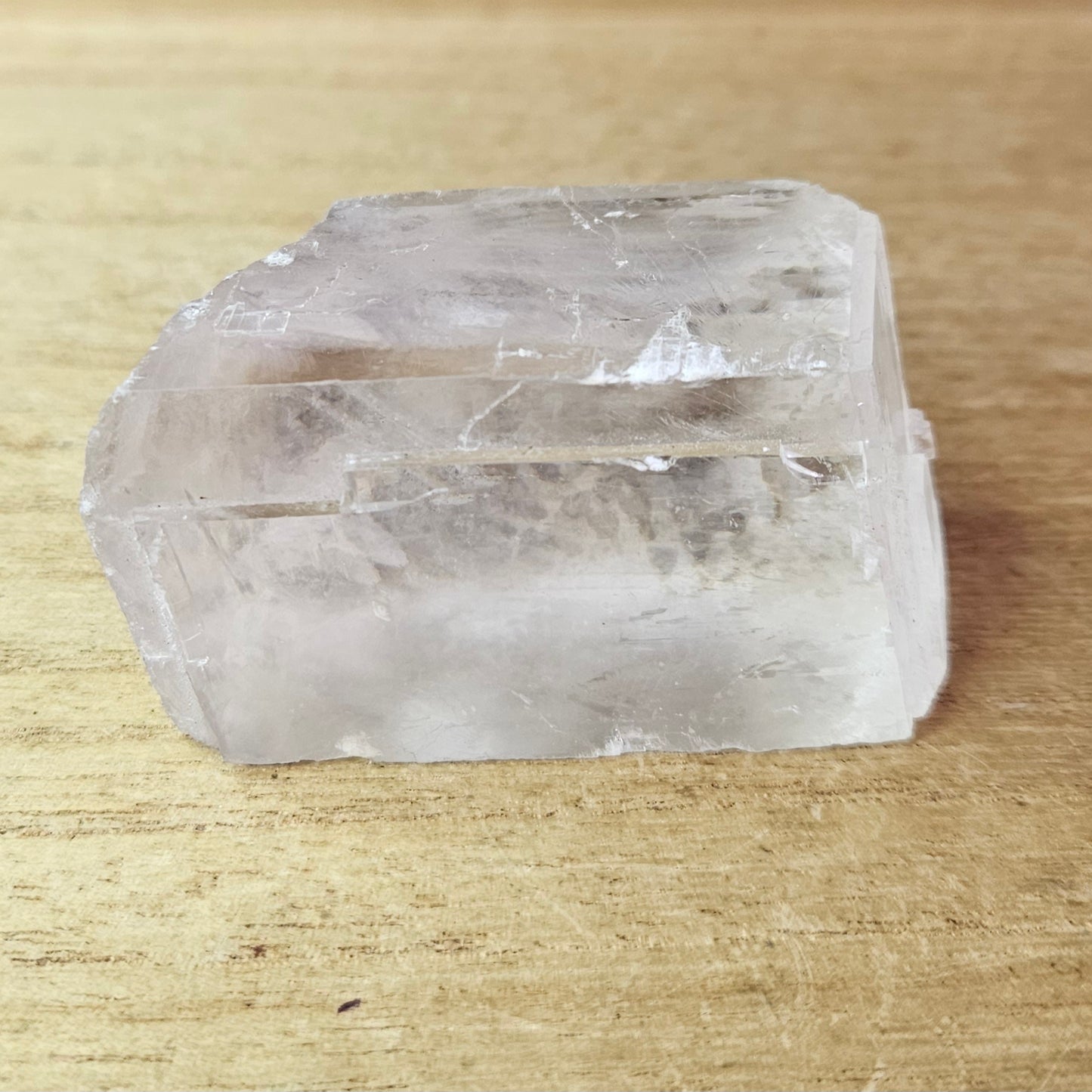 Optical Calcite Raw Piece.