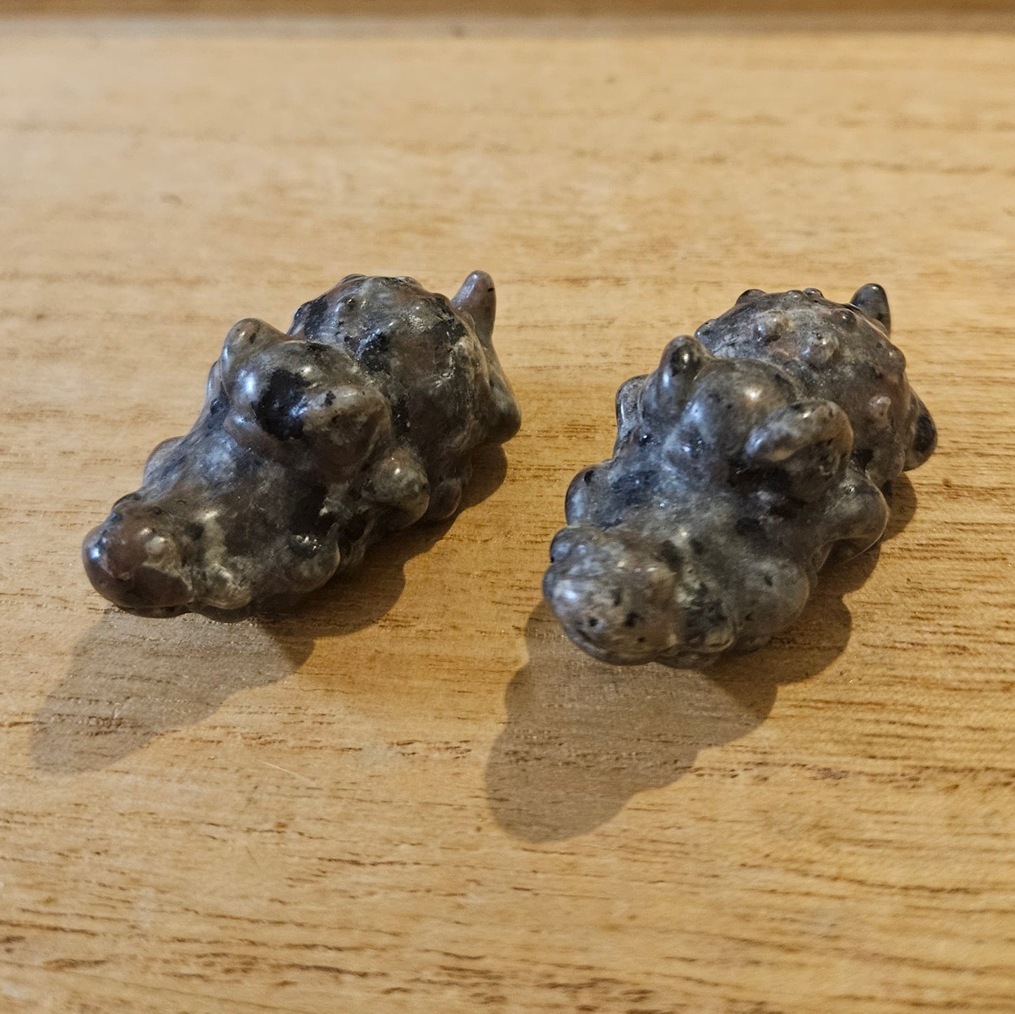 Yooperlite Crocodile Carving.