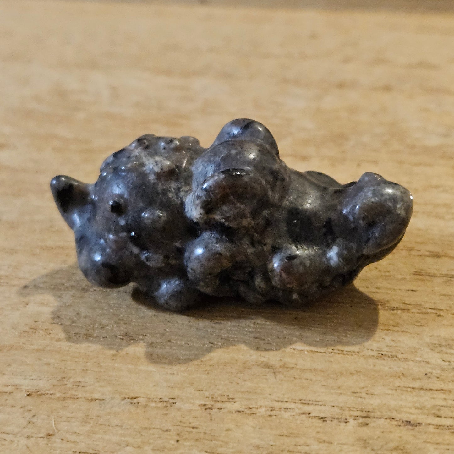 Yooperlite Crocodile Carving.