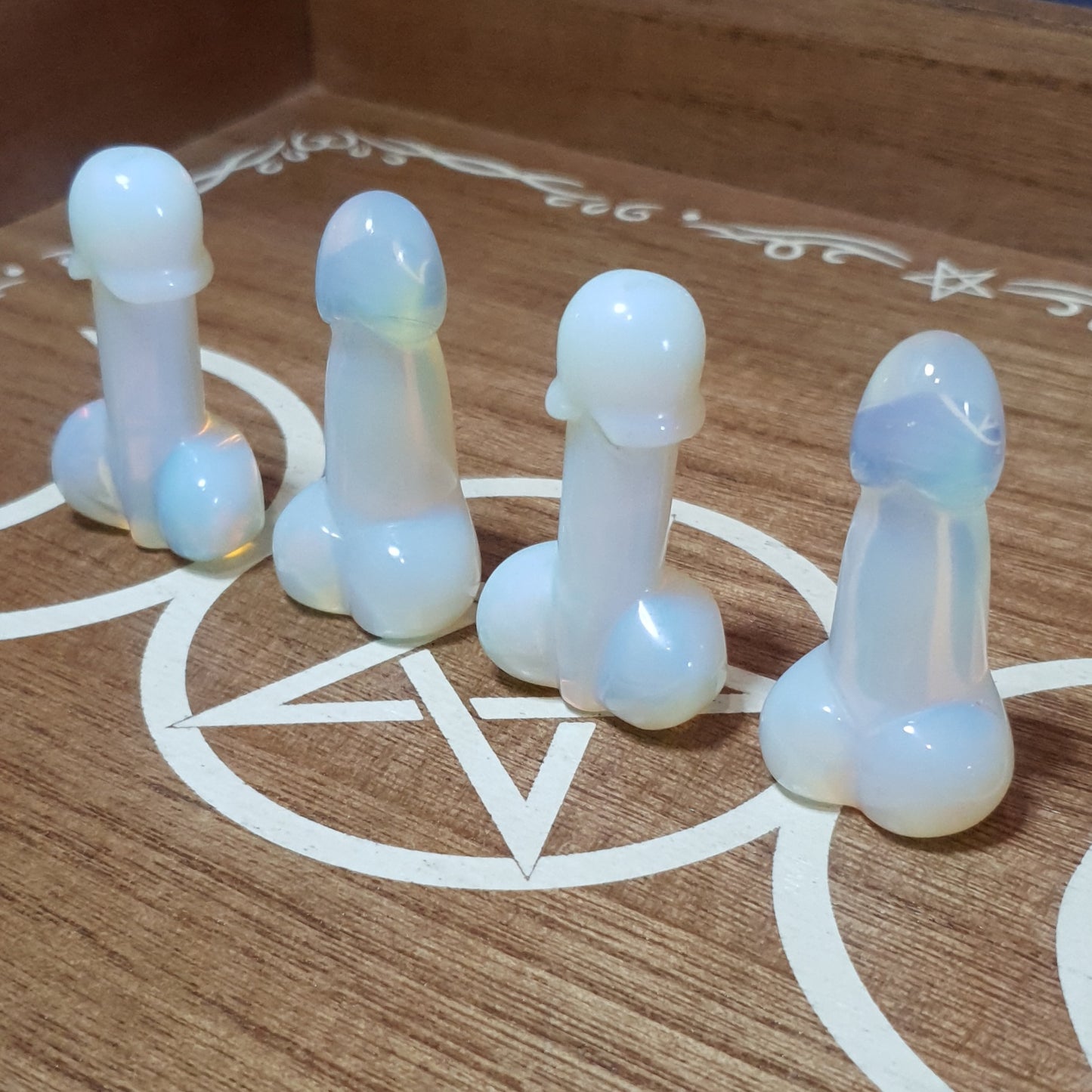 Opalite Ding Ding Carving.