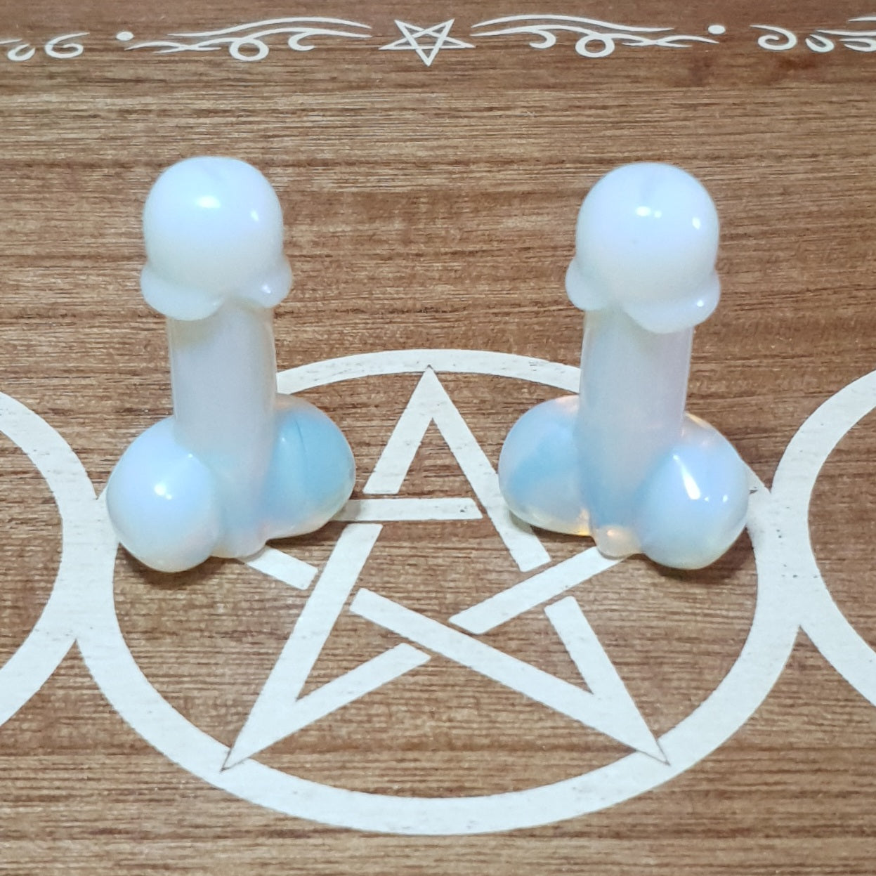 Opalite Ding Ding Carving.