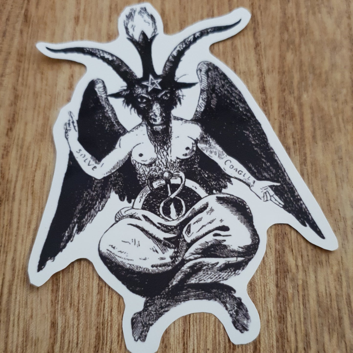 Baphomet Dark Lord Sticker.