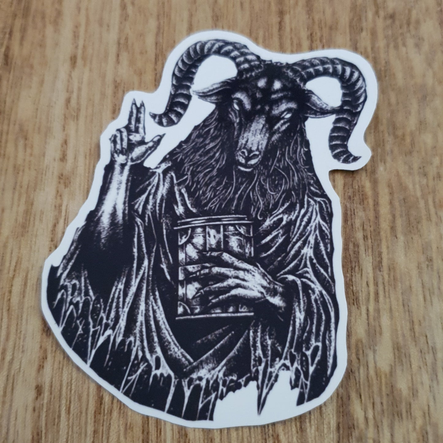 Baphomet Dark Lord Sticker.