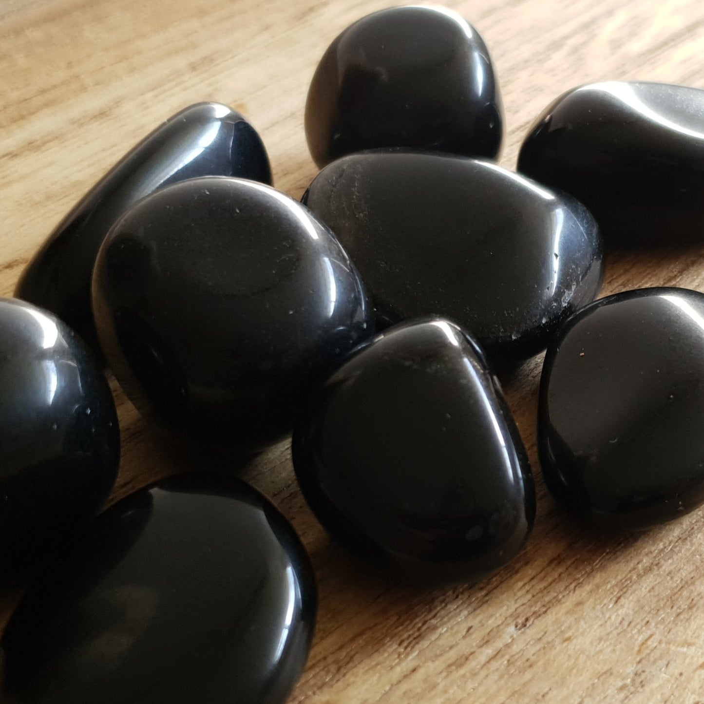 Black Obsidian Tumble.