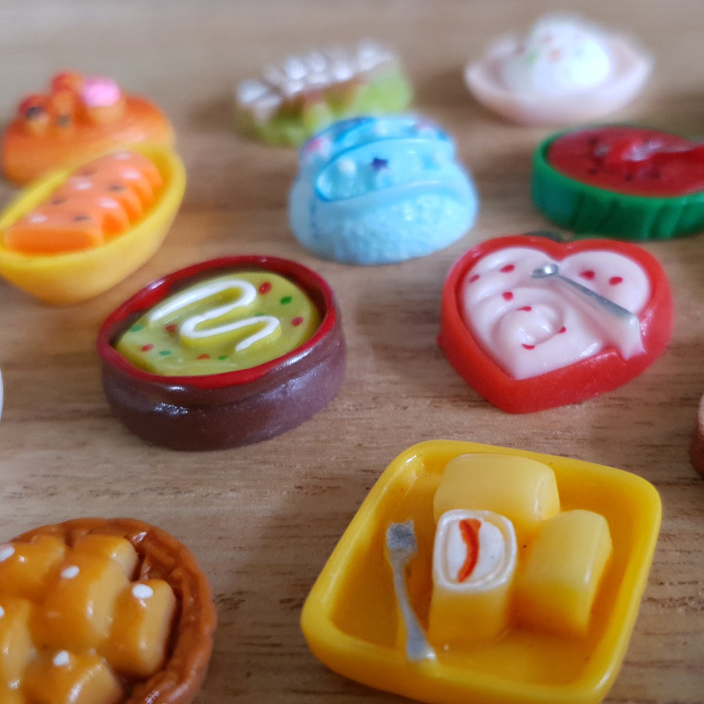 Miniature Food Sets. 6pcs.