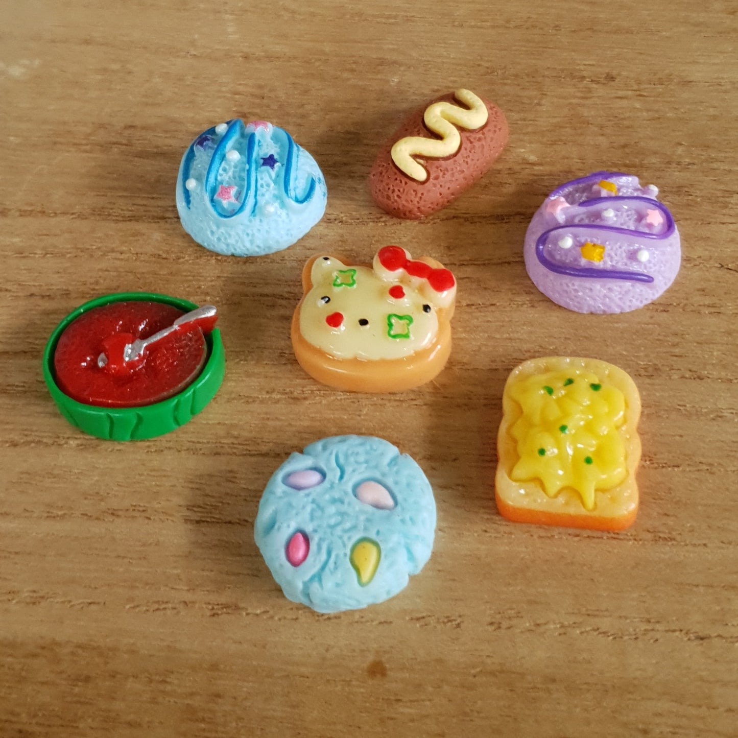 Miniature Food Set HK themed Party! 7pcs.