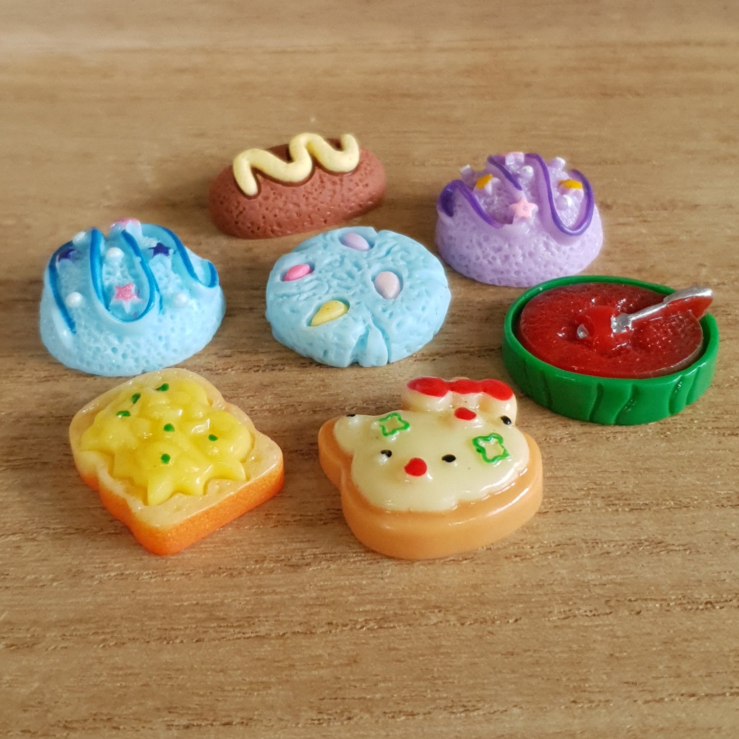 Miniature Food Set HK themed Party! 7pcs.