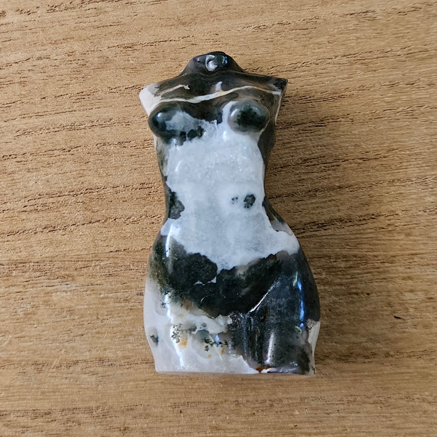 Moss Agate Slender Lady Body.