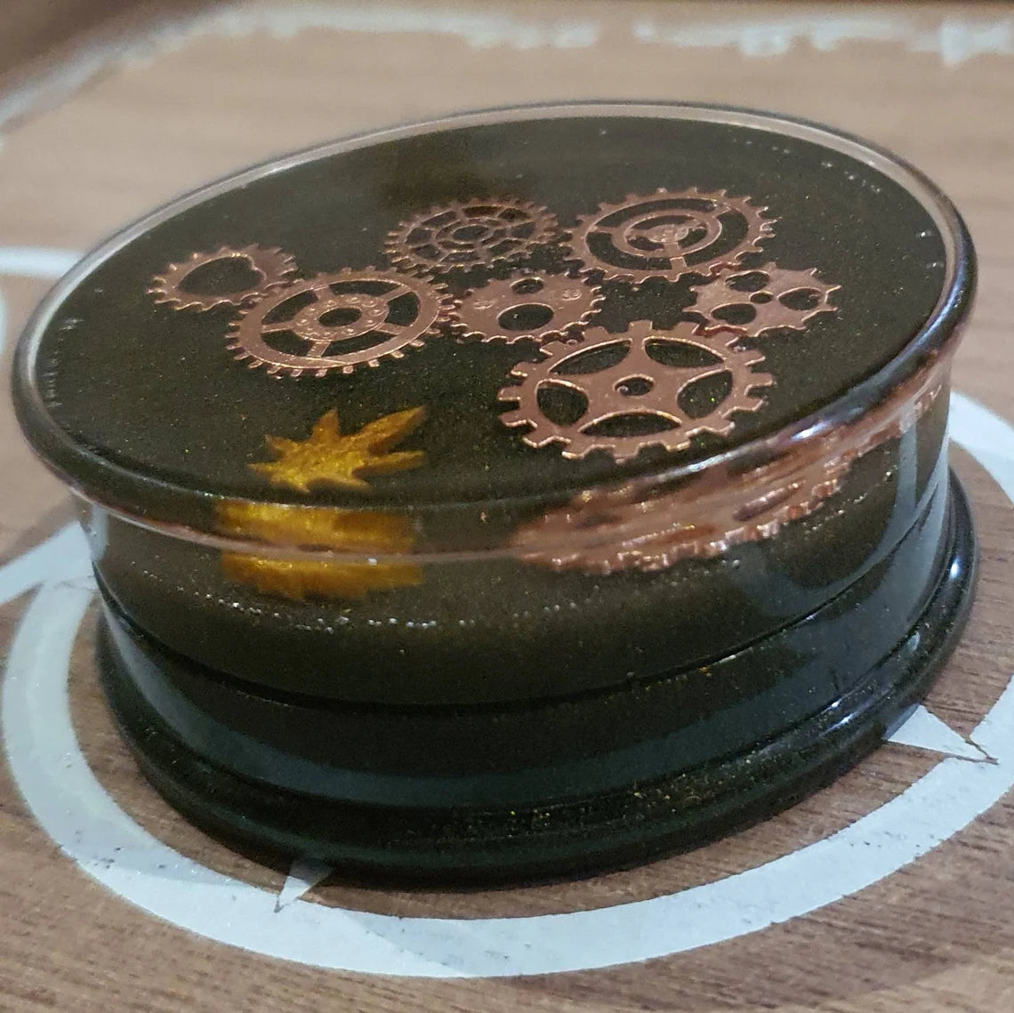 Gears Grinder, Unique Handmade Herb/Tobacco/Canna Grinder.