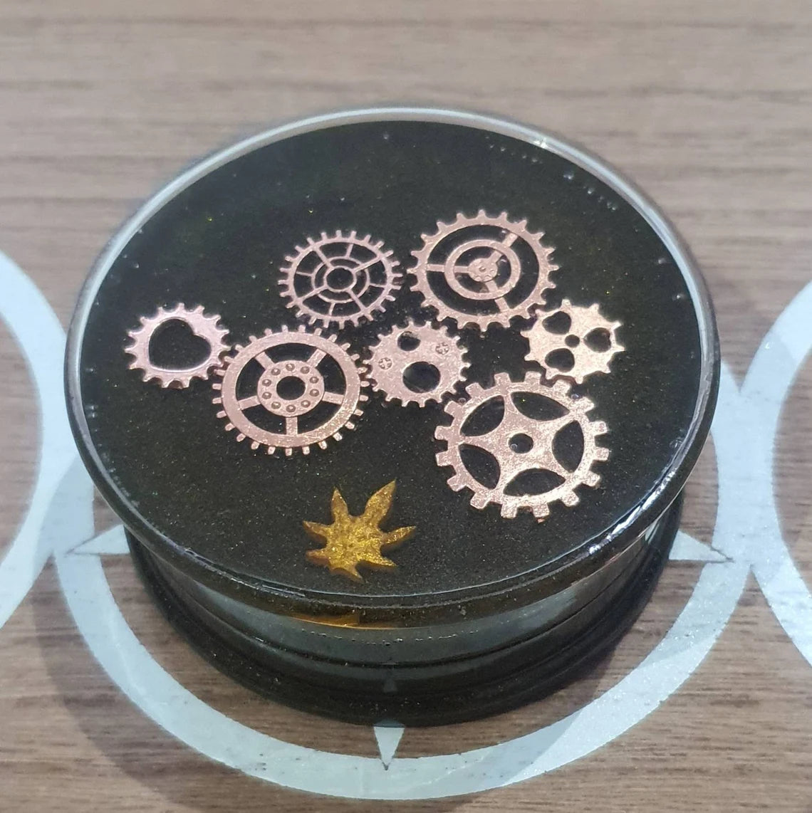 Gears Grinder, Unique Handmade Herb/Tobacco/Canna Grinder.